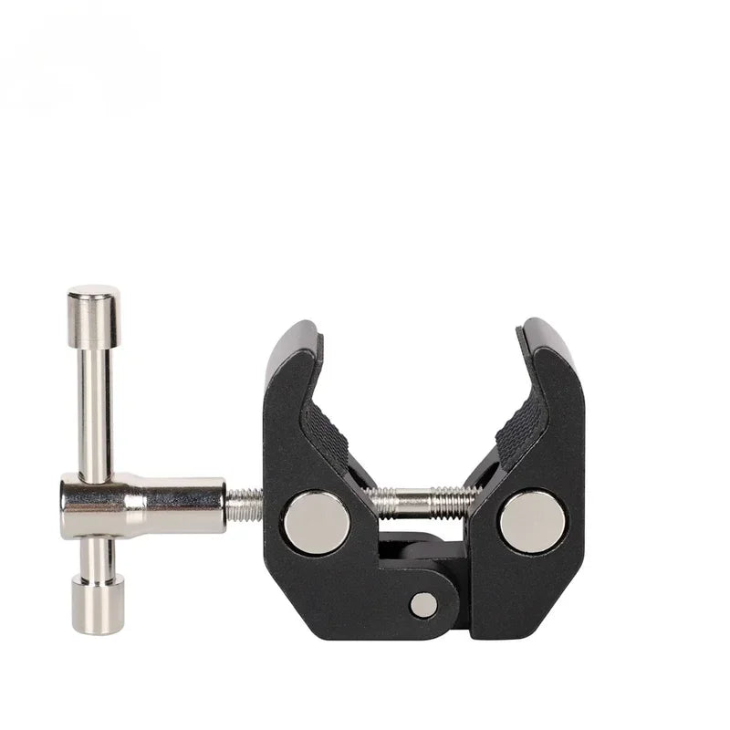 Super Clamp Crab Claw Clamp Tongs Pliers Clip Bracket for Camera Tripod Monopod Studio Flash Bracket Tripod Arm Camera Qme