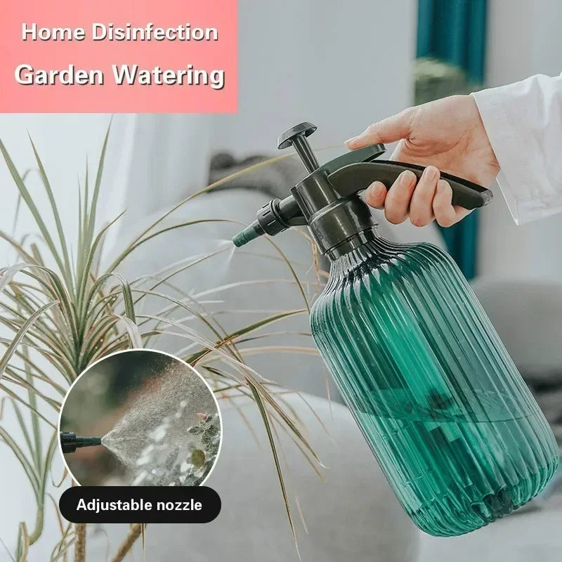 Portable Pressure Garden Spray Bottle Kettle Plant Flowers Watering Qme