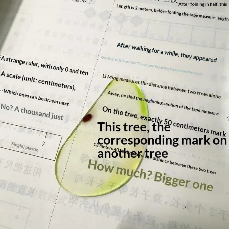 Reading Bookmark Simulation Fruit Desktop Decor Eye-catching Birthday Qme A4
