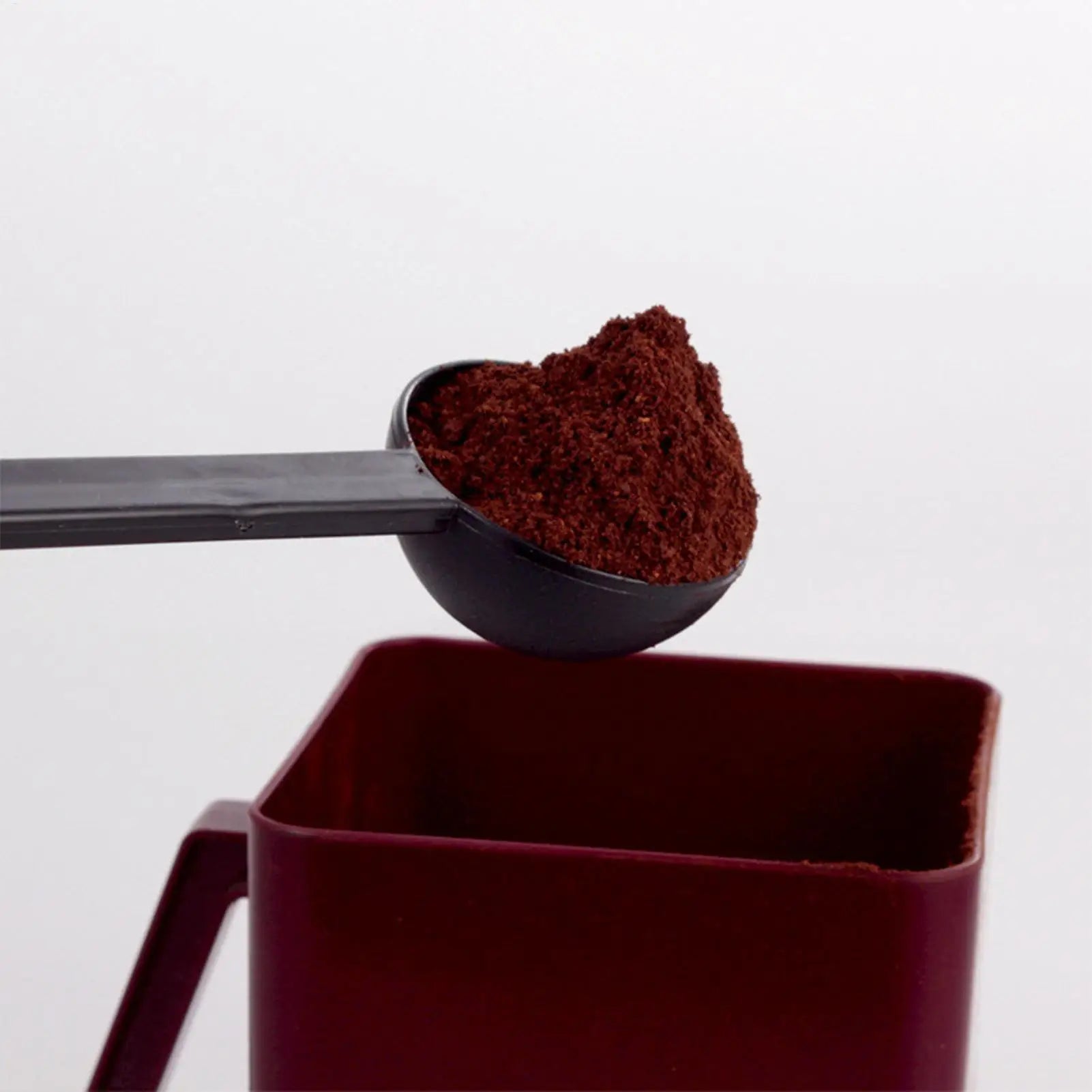 Espresso Scoop with Tamper Espresso Coffee Tamping Measuring Scoop Espresso Coffee Tools for Measuring and Tamping for Home Qme