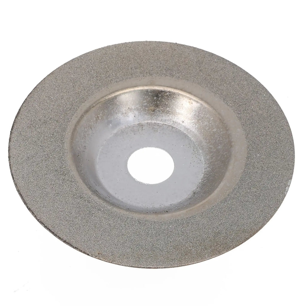 4 Inch 60 Grit Diamond Abrasive Disc Cutting Disc Wheel Diamond Abrasive Disc Grinder Blade Rotary Grinding Tool Hole 16mm Qme