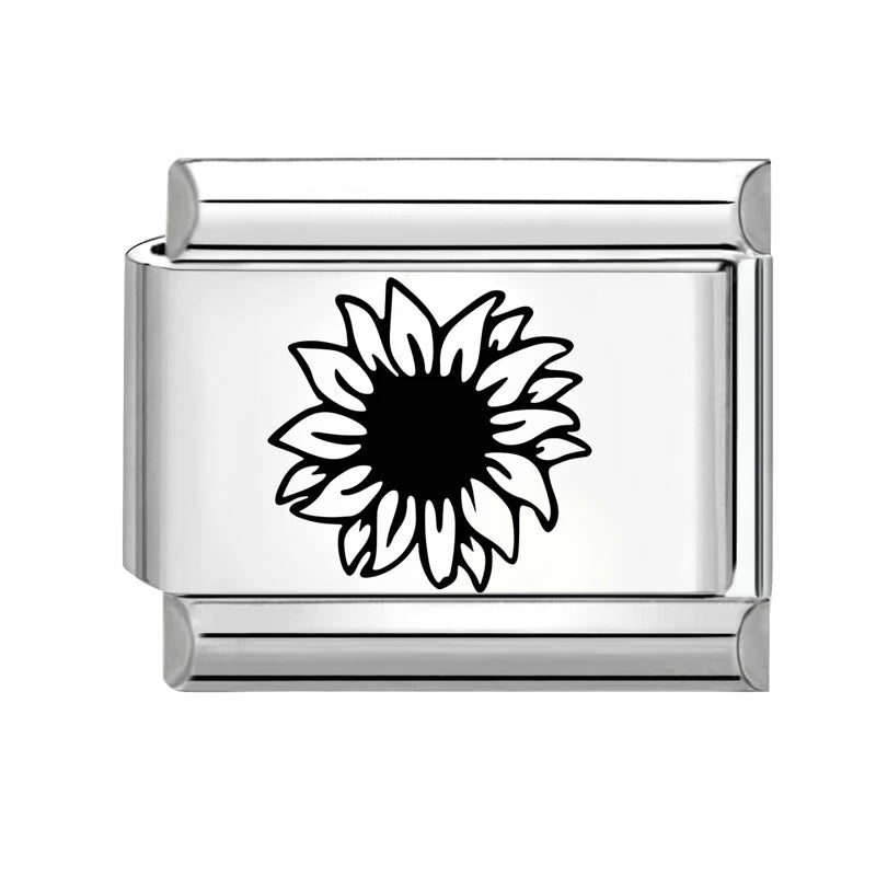Creative Laser Engraving Taichi Eyes Sunflower Cats Birds Italian