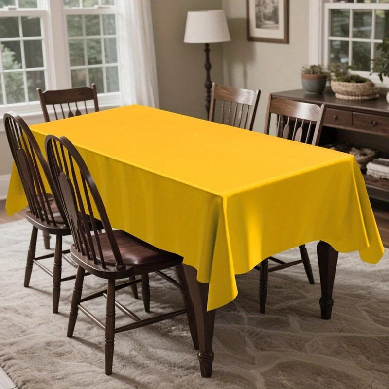 1/2/4PCS Disposable Tablecloths Waterproof Stain-resistant Tablecloth, Party Decoration, Camping, Disposable Kitchen Tablecloth Qme