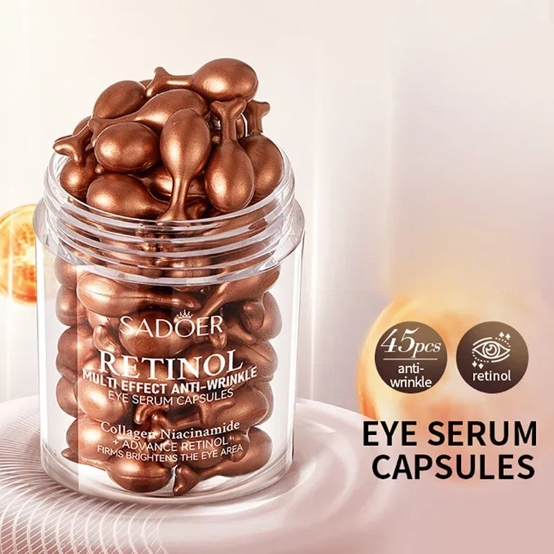 SADOER Retinol Eye Serum Eyes Skincare Anti Dark Circles Moisturizing Qme Default Title
