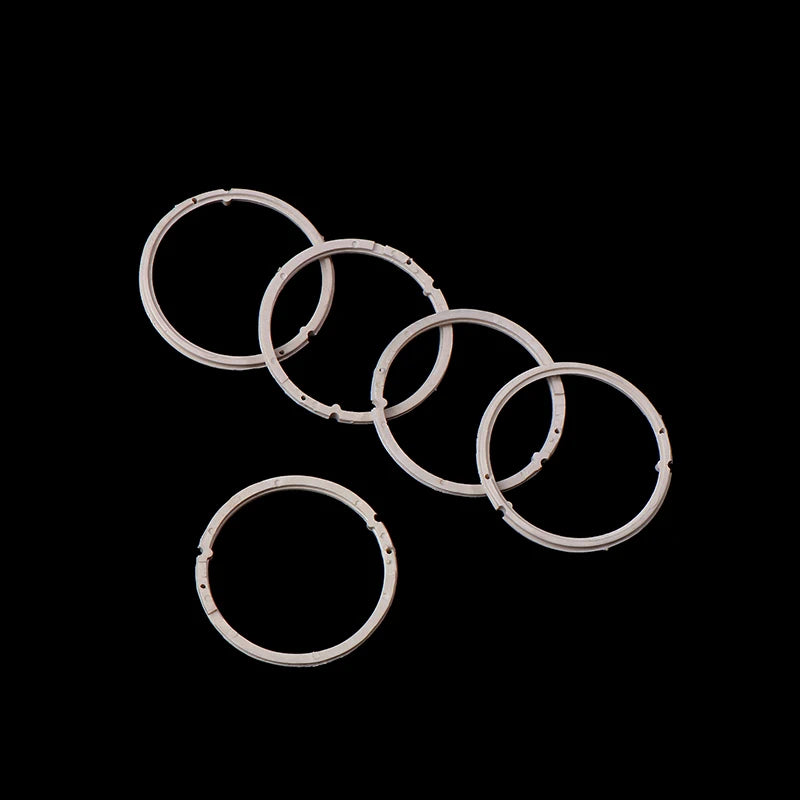 5Pcs Plastic Inner Ring Watch Case Cushion Mount Calendar Lining Movement Spacer Ring Gasket For ETA 2834 Movement Watch Parts Qme