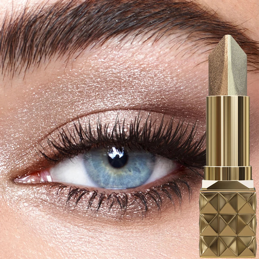 Two Eye Shadow Stick Waterproof Without Smudging Natural Contour Qme
