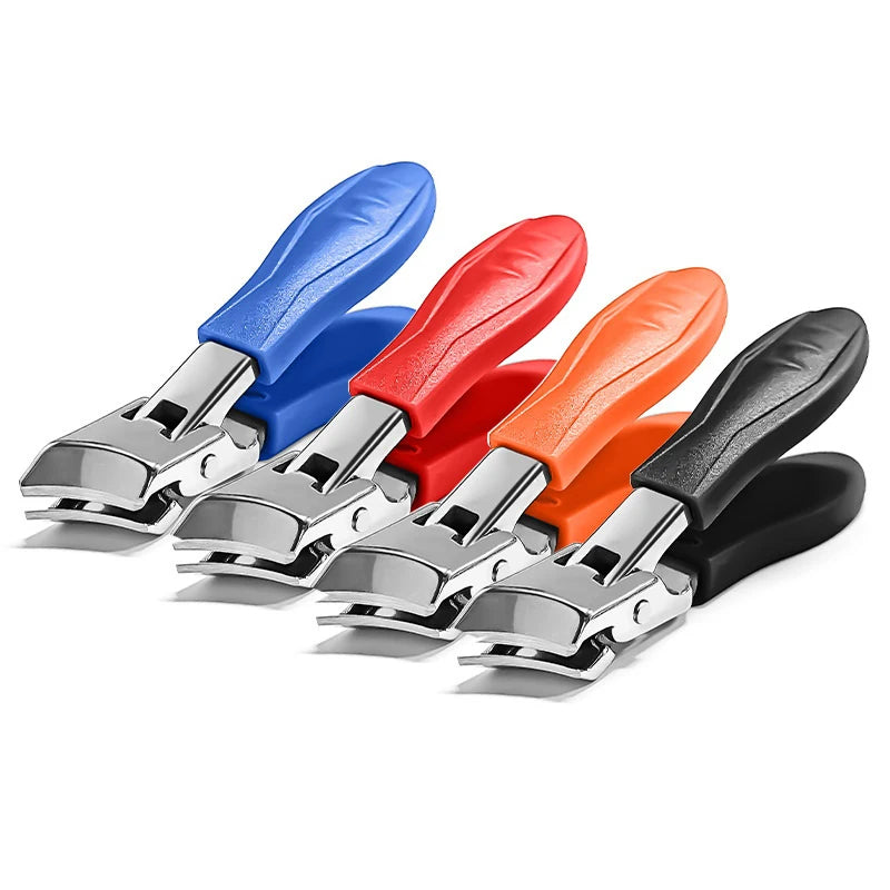 Anti-splash Nail Clippers Diagonal Pliers Large Scissors Toenail Qme