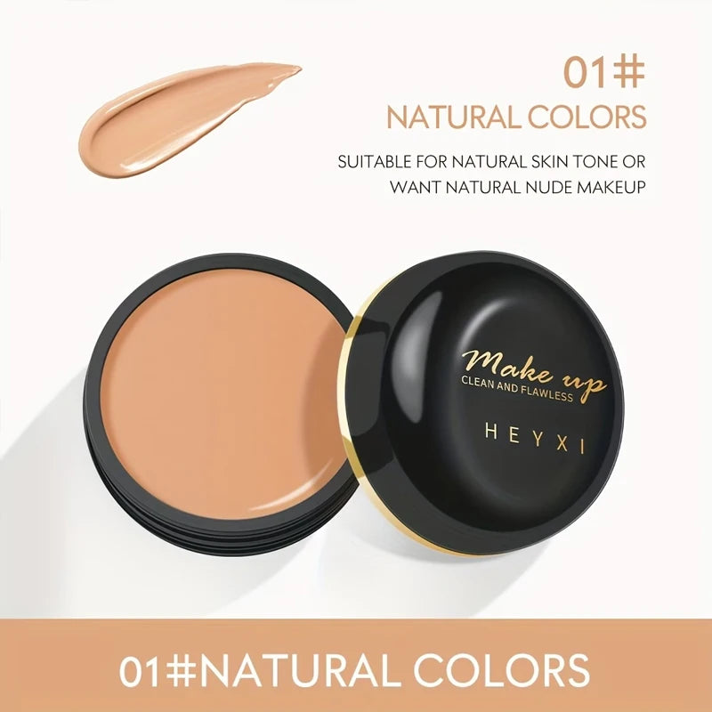 Clear Concealer Cream Waterproof Sweat Proof Durable Natural Finish Qme