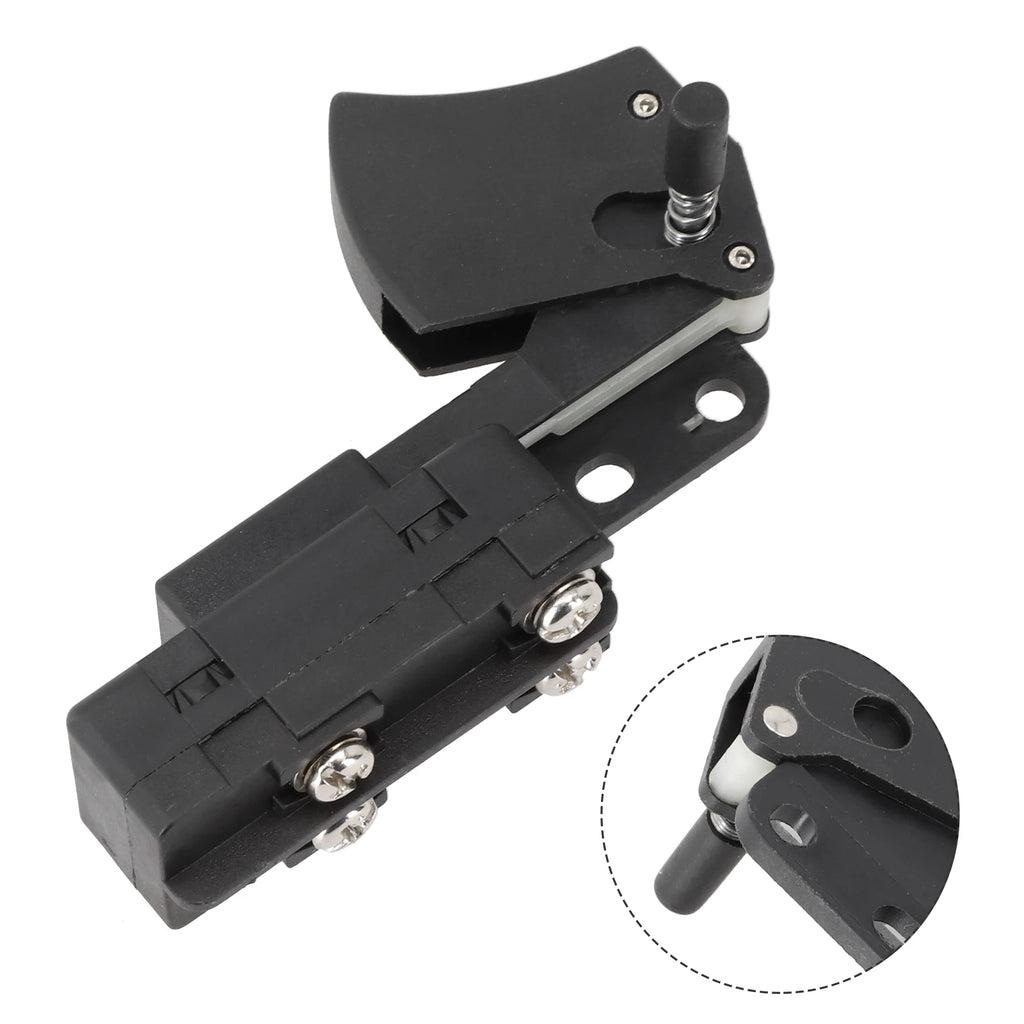 1 Pc Trigger Switch Replacement Lock Trigger Switch For 255 Cut-off Machine Trigger Switch Metal Electric Power Tool Accessories Qme