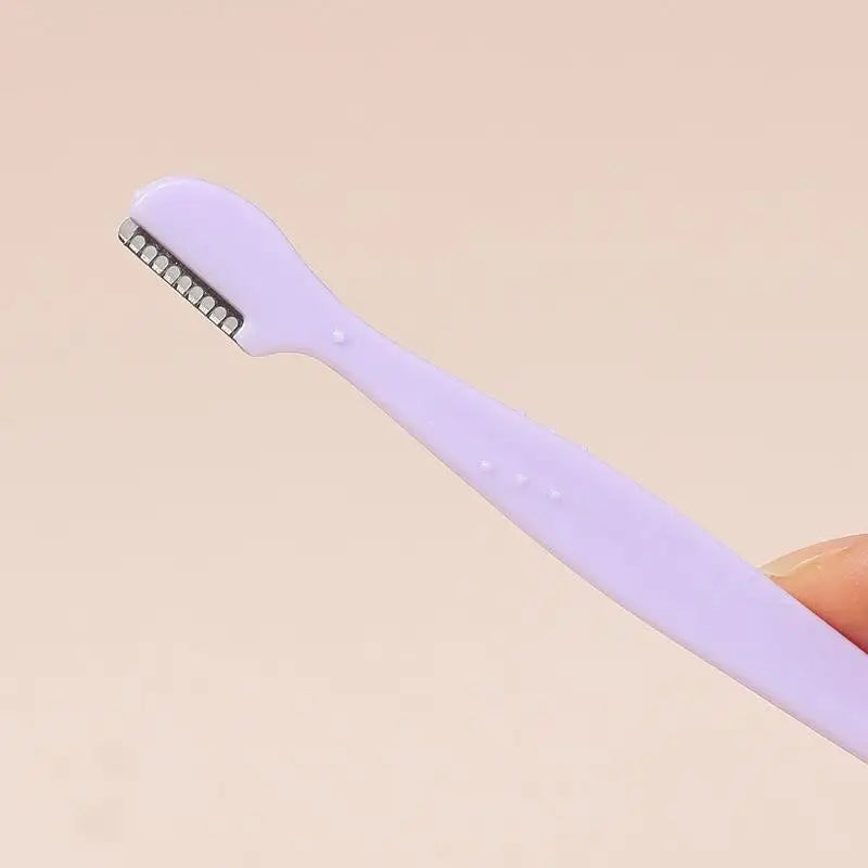 Precision Straight Handle Eyebrow Trimmers 2 3 Round Head Grooming Qme