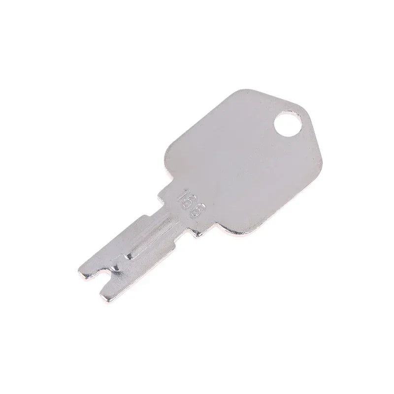 1/3/5Pcs For 166 186304 Forklift Key For Heavy Duty Equipment Keys For Excavator Dozer Loader Backhoe Starter A214062 5133504 Qme