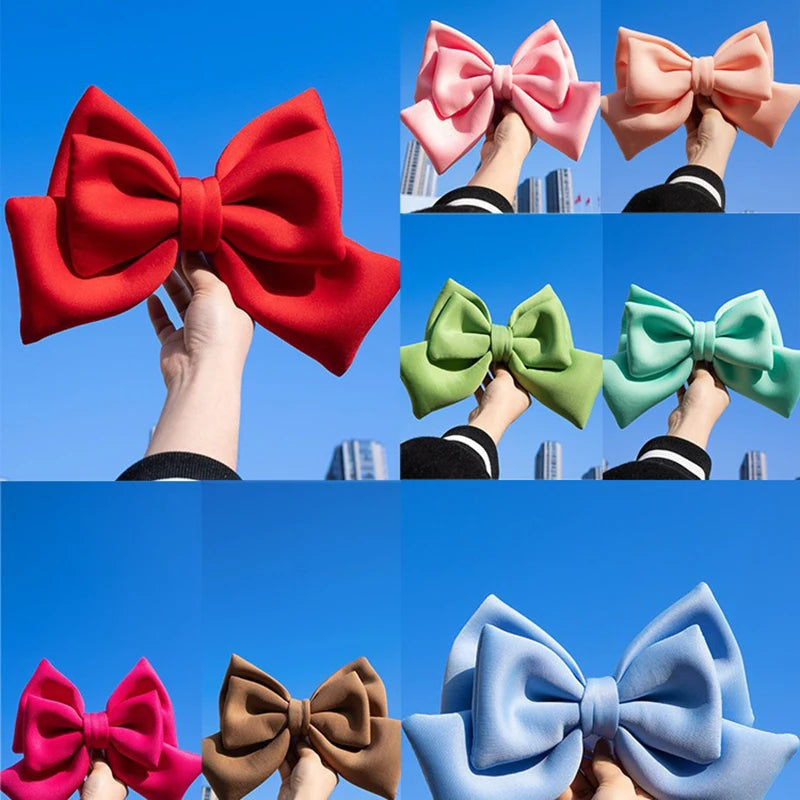 Electric Bike Helmet DIY Accessories Bowknot Suction Cup Girl Women Qme