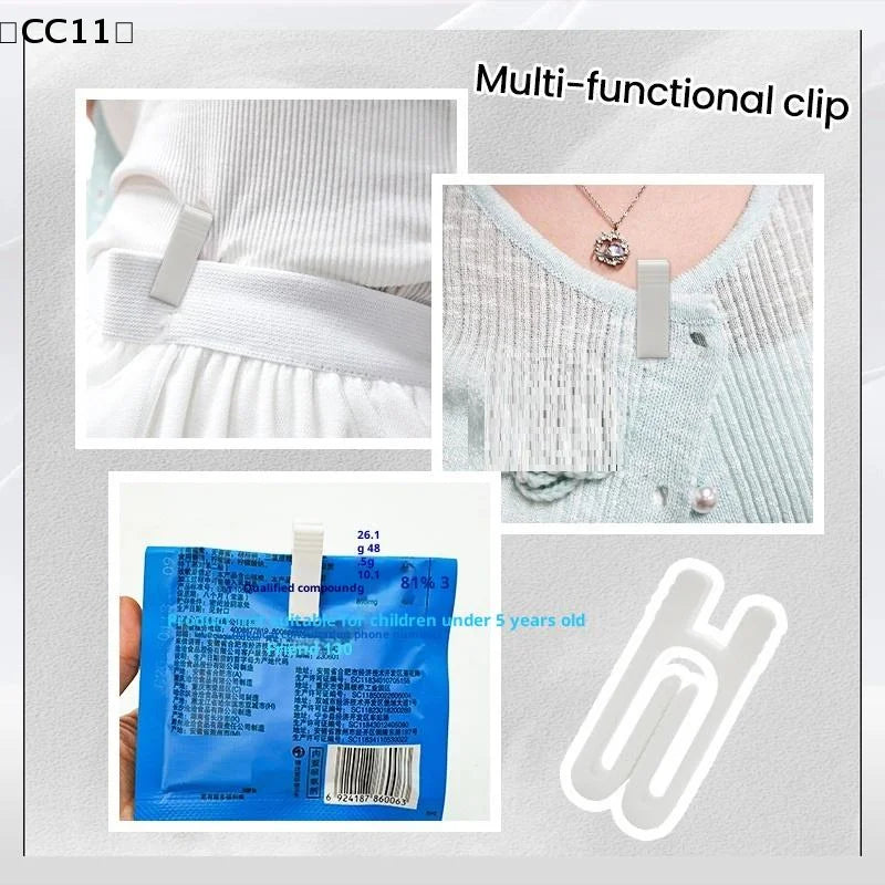 Reusable Snack Bag Clips Colorful Portable Multifunctional Food Qme