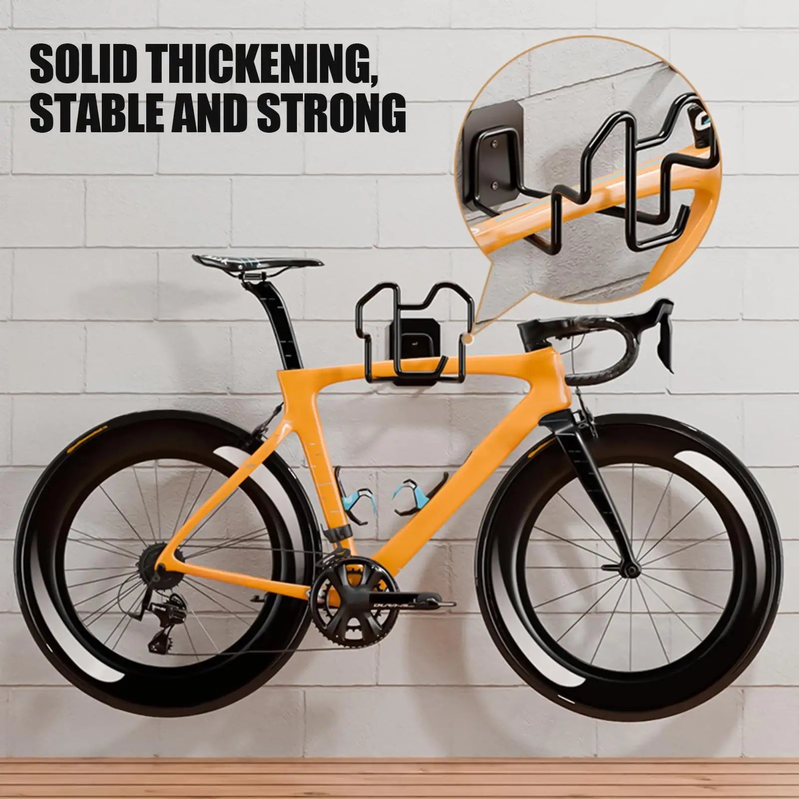 Wall Mount Hose Holder Garden Hose Reel Wall Mount Steel Bracket For Pipe Reel Cord Pool Backyard House Patio Garage Outside Qme