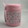 Double-layer Stainless Steel Stew Beaker Fashionable Vacuum Creative Qme pink 201-300ml