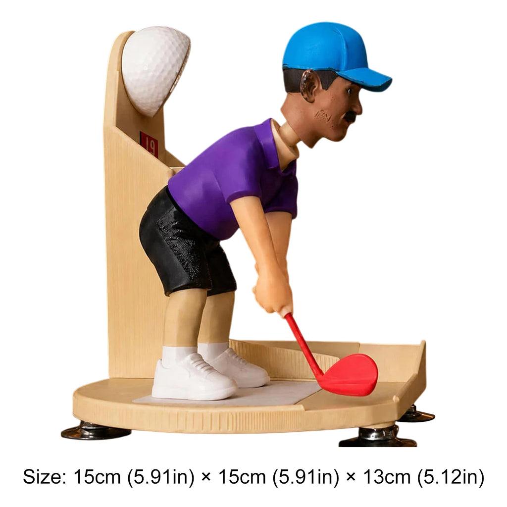 Golfer Figurine Beer Bottle Opener With Caps Collector Slot Bottle Cap Home Bar Decor Golf Lover Gift Kitchen Gadget Qme