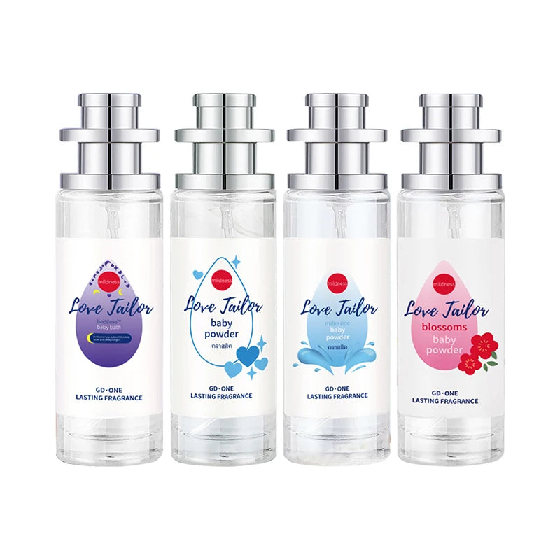 Portable Floral Eau De Toilette Spray Durable Fragrance Mini Bottle Qme D-SET