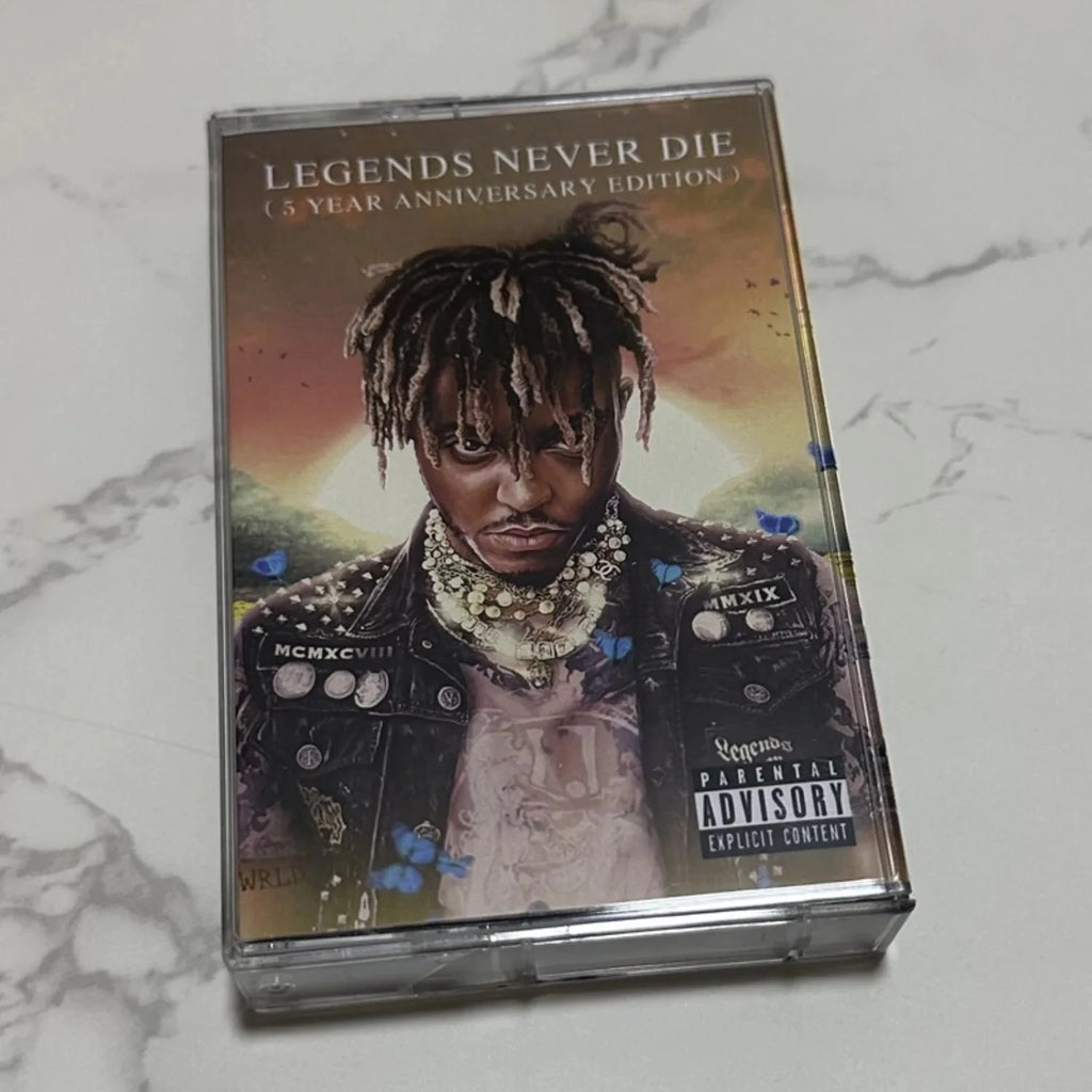 American Hip-Hop Artist 5th Anniversary Cassette Tape, Sunset & Butterfly Artwork, Nostalgic Collectible for Rap Music Fans Qme 5th Anniversary