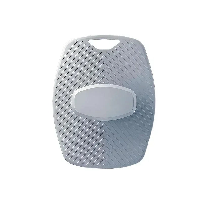 Silicone Body Scrubber Exfoliating Bath Brush Handheld Shower Qme Gray Silica Gel
