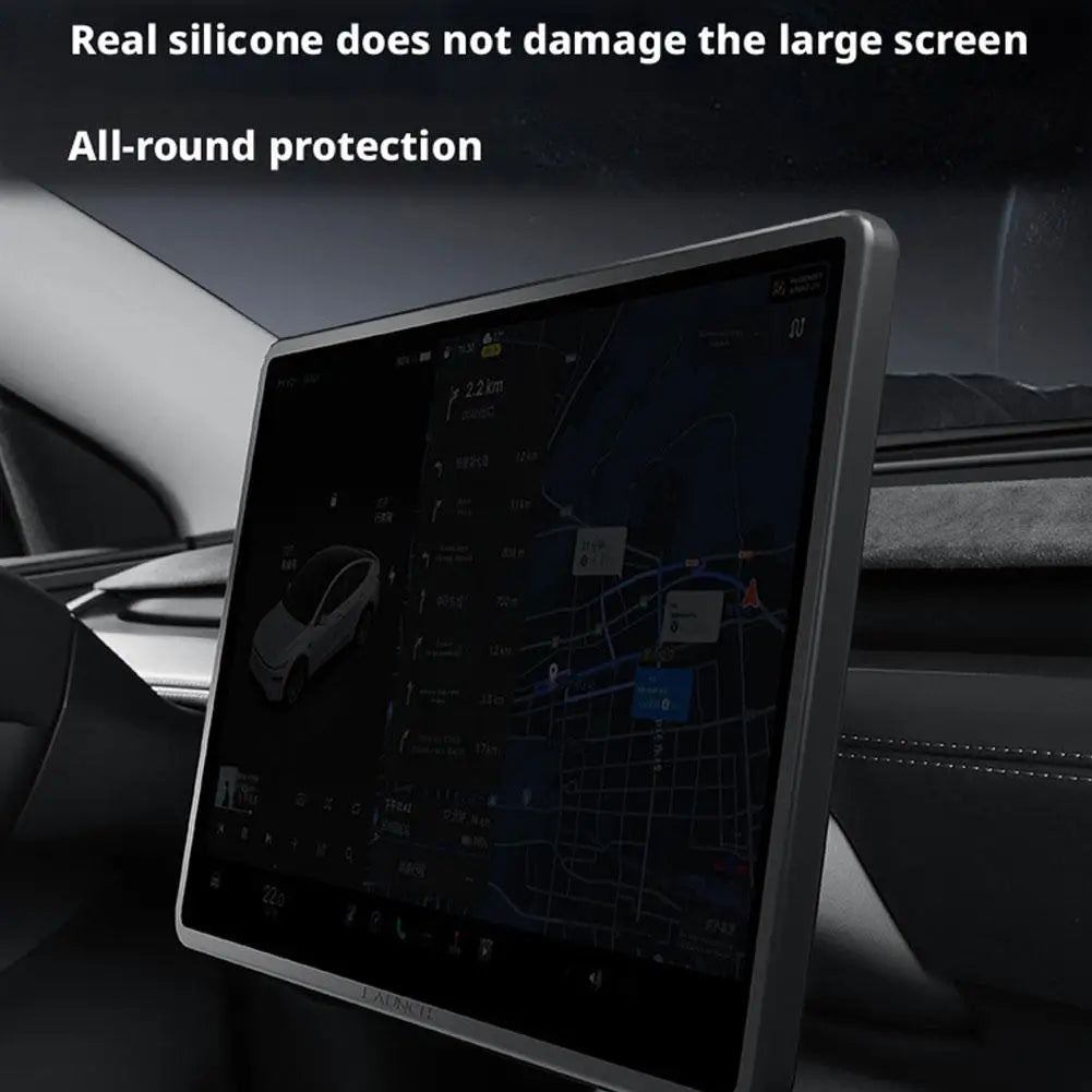 Navigation Screen Cover Tesla Model3 Y Center Console Protective Case Qme