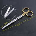 Medical Suture Straight Sharp Curved Surgical Scissors Cosmetic Qme Straight head