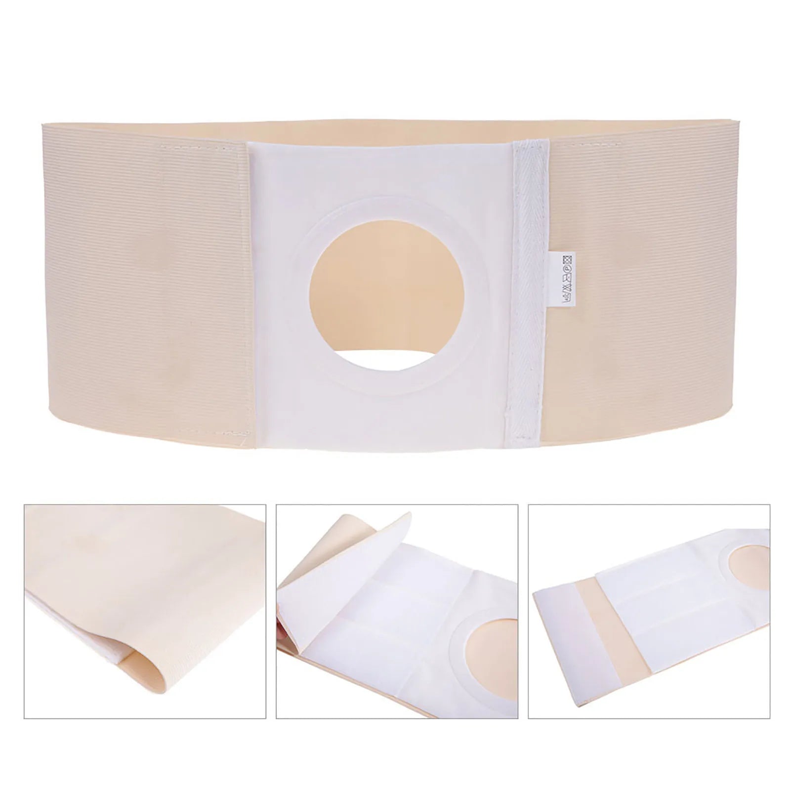 Ostomy Abdominal Brace Belt 3 Sizes Ostomy Belt Unisex Ostomy Hernia Support Belt Abdominal Brace Ostomy Belt Qme