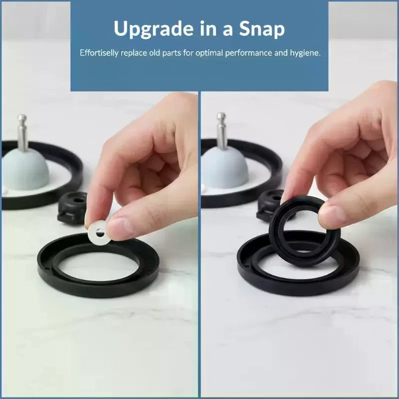 Spare Parts for Milking Claw Silicone Gasket Shut Off Valve and O-ring Sealing Qme