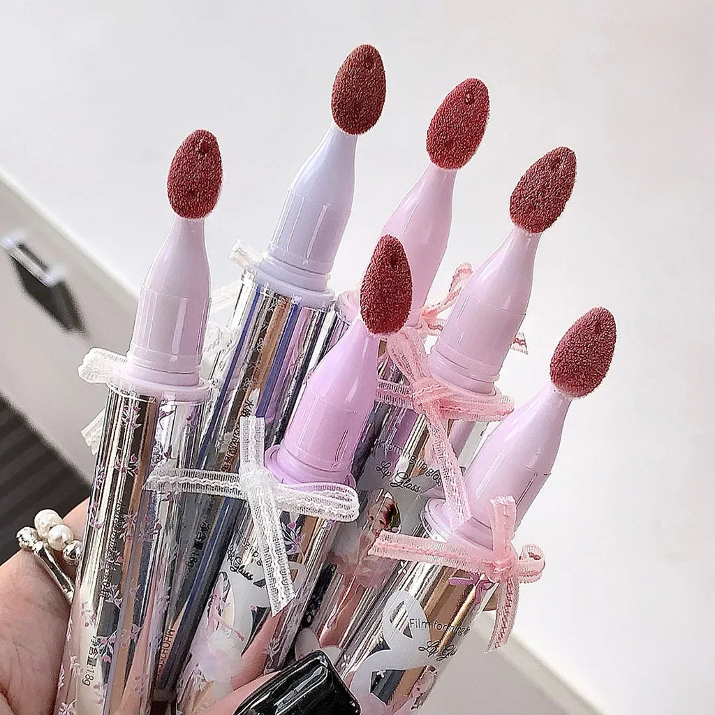 Halo-dyeing Tinted Lip Gloss Crystal Jelly Moisturizing Waterproof Mirror Water Glass Lip Gloss Transparent Color Cosmetics Gift Qme