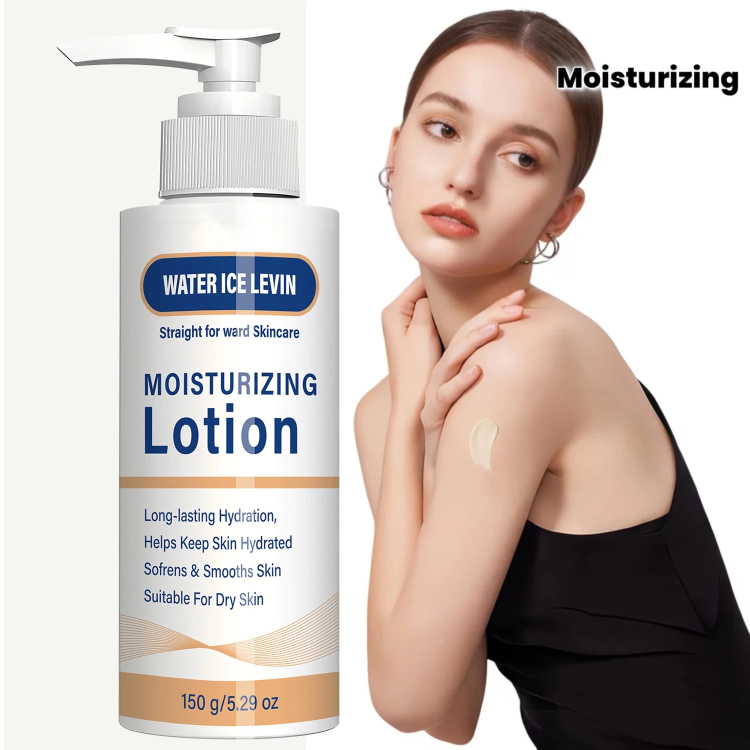 Dry Skin Moisturizing Lotion, Long Lasting Hydration to Soften and Smooth Rough Skin Qme