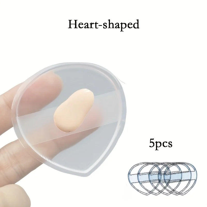 Transparent Silicone Makeup Puffshypoallergenic Beauty Blenders Qme