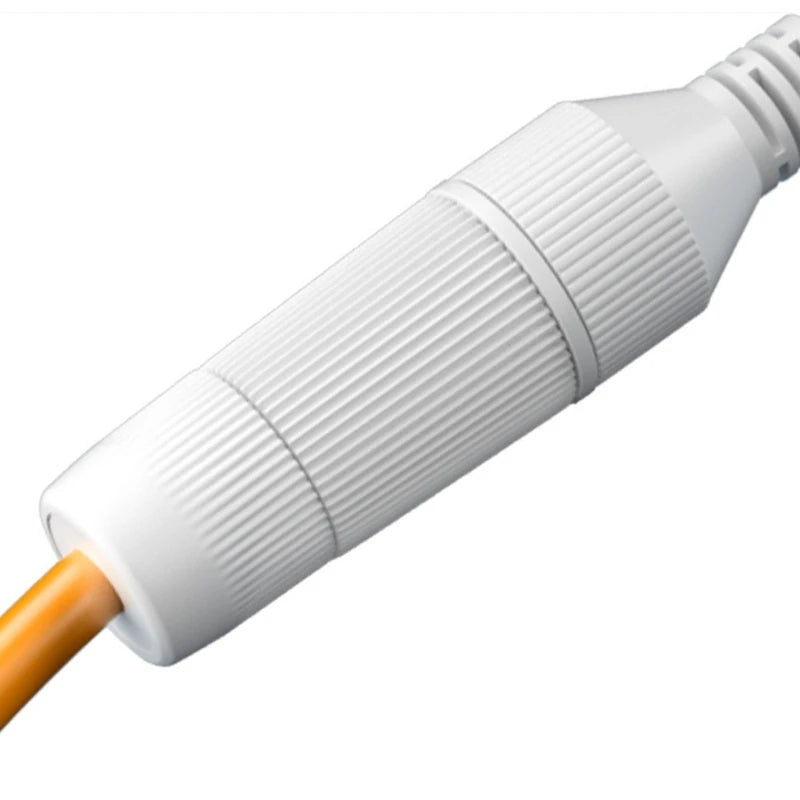 50PCS white black RJ45 Waterproof Connector Cap protector Cover For Outdoor Network for poe IP Camera Pigtail Cable IP camera Qme