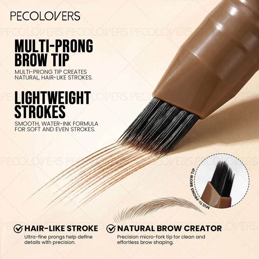 1PC Multi Fork Eyebrow Pencil, Multi-color Selection, Filling The Gap in The Eyebrow Area, with Distinct Eyebrows At Every Root Qme