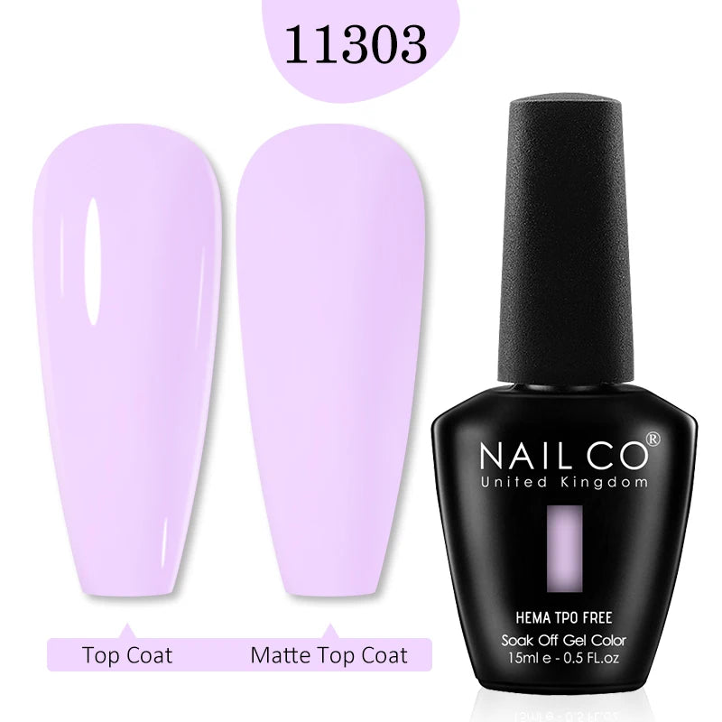 NAILCO Glitter Reflective Series Gel Nail Polish Nails Art Semi