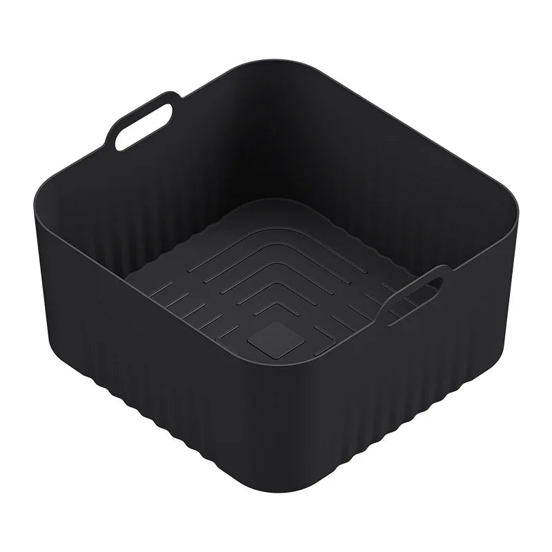Silicone Air Fryer Mould Philips HD9252 HD9200 HD9255 Accessories 4 Qme Black