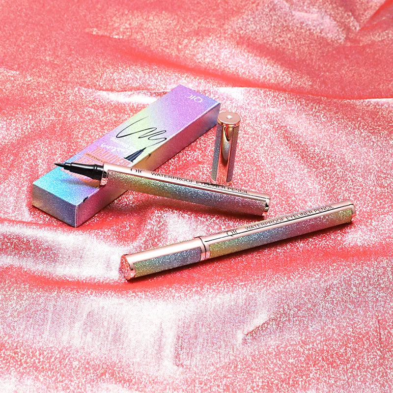 Starry Sky Black Liquid Eyeliner Pen Waterproof Quick Drying Eye Liner Pencil Women Beauty Cosmetics Eye Makeup Products Qme