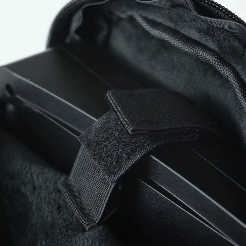 Chosfox Protable Keyboard Storage Bag Large Capacity Mechanical Keyboard Bag 67/75/87/98 Thickened Fabric Waterproof Protect Bag Qme