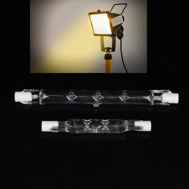 J Halogen Light Bulb 360 Beam Angle R7S Linear Ceiling Cabinet Desk Qme