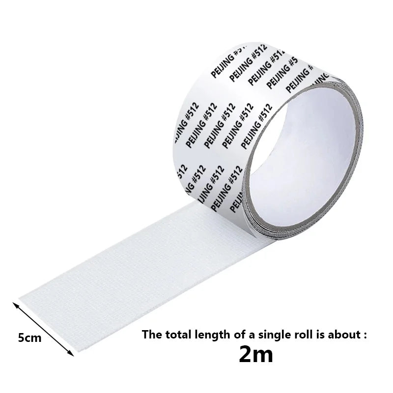 2M Self-adhesive Window Screen Mesh Breathable Mosquito Net Fix Mesh Netting Broken Holes Repair Tools Household Mesh Stickers Qme White 2M