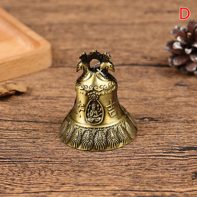 Feng Shui Wind Chime Bell Antique Good Luck Lucky Blessing Qme D