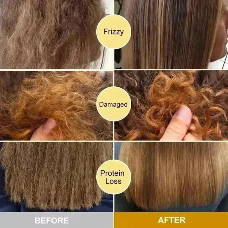Magic Hair Vitamin Capsule Keratin Oil Fast Restore Hair Soft Smooth Shiny Deep Moisturizer Frizzy Dry Scalp Hair Care Products Qme