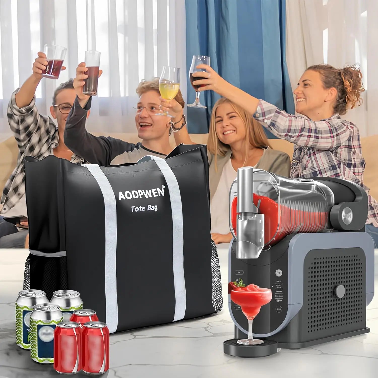 Carrying Bag Ninja Slushie Machine FS301 FS300 Accessories Portable Qme