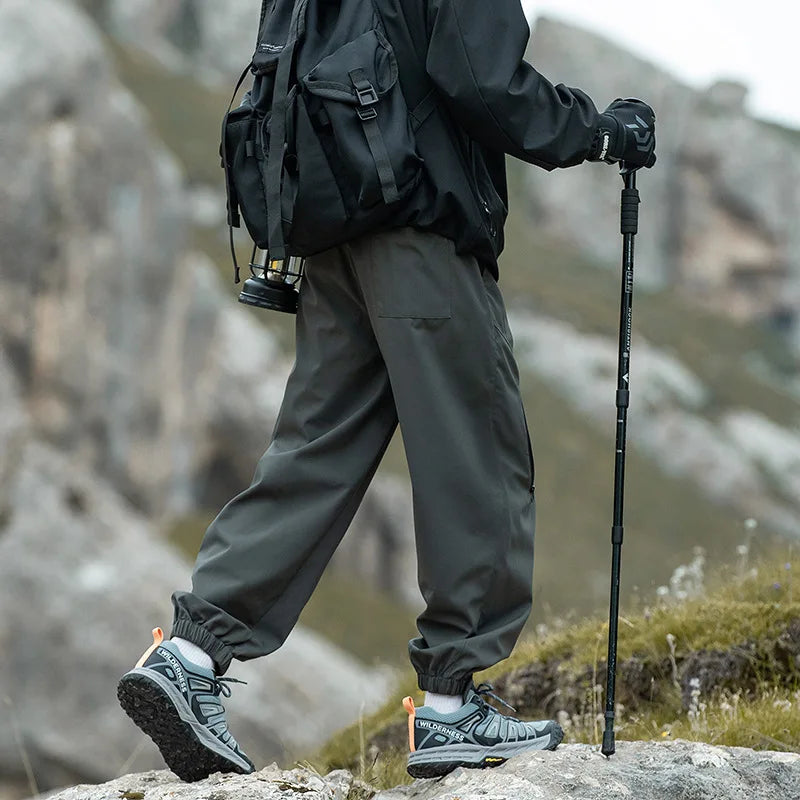 Spring Autumn Three-proof Charging Pants Outdoor Tide Functional Qme