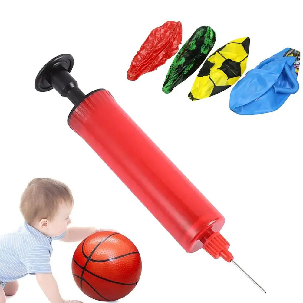 Portable Sports Ball Pump Mini Hand Air Pump Inflator Outdoor Sport Football Soccer Basketball Ball Inflating Portable Pump Tool Qme