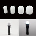 Silicone Elastic Flashlight Diffuser Lampshade Lamp Shade Flashlight Cover Φ28*Φ25*45/Φ35*Φ32*45/Φ41*Φ39*45 Qme 35x32x45