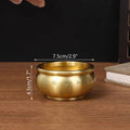 Treasure Bowls Desktop Small Ornament Home Decor Cornucopia Brass Qme L