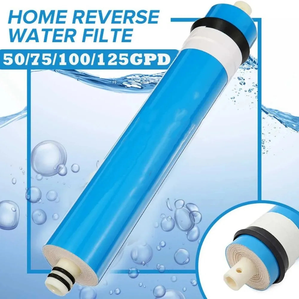Water Purifier Reverse Osmosis Membrane Kitchen Direct Drinking Water Reverse Osmosis Universal Filter Cartridge 50/75/100/150G Qme