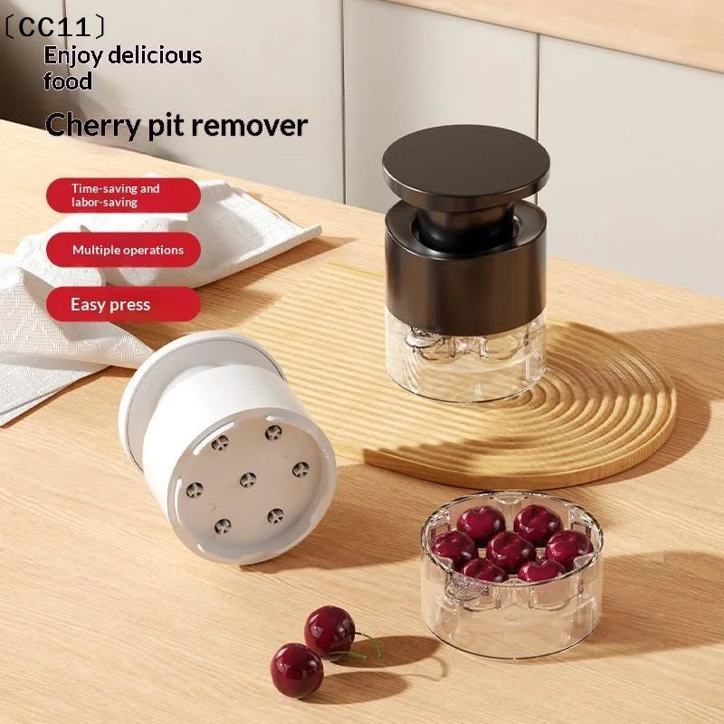 Food Grade ABS Cherry Seeder Pitter Non Slip Handle Quick Pit Removal Qme