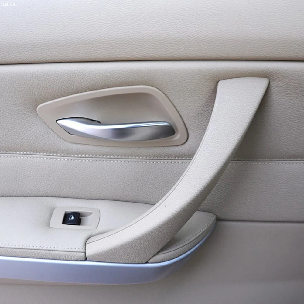 Interior Door Panel Pull Trim Cover Auto Accessories Door Panel Handle Interior Pull for BMW E90 E91 316318/320/325/328/330/335 Qme