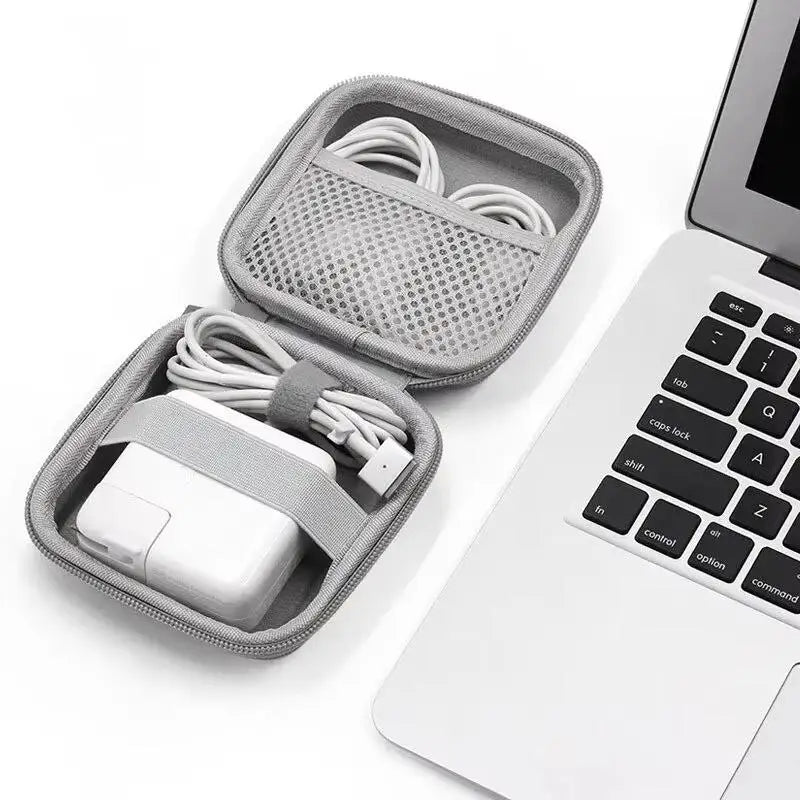 Mini Portable EVA Storage Bag Pouch Carrying Zipper Earphone Case Qme