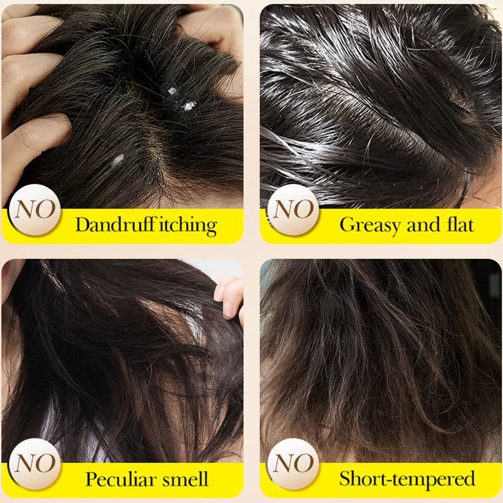 Natural Honey Shampoo Plant Essence Extract Refreshing Soft Hair Qme